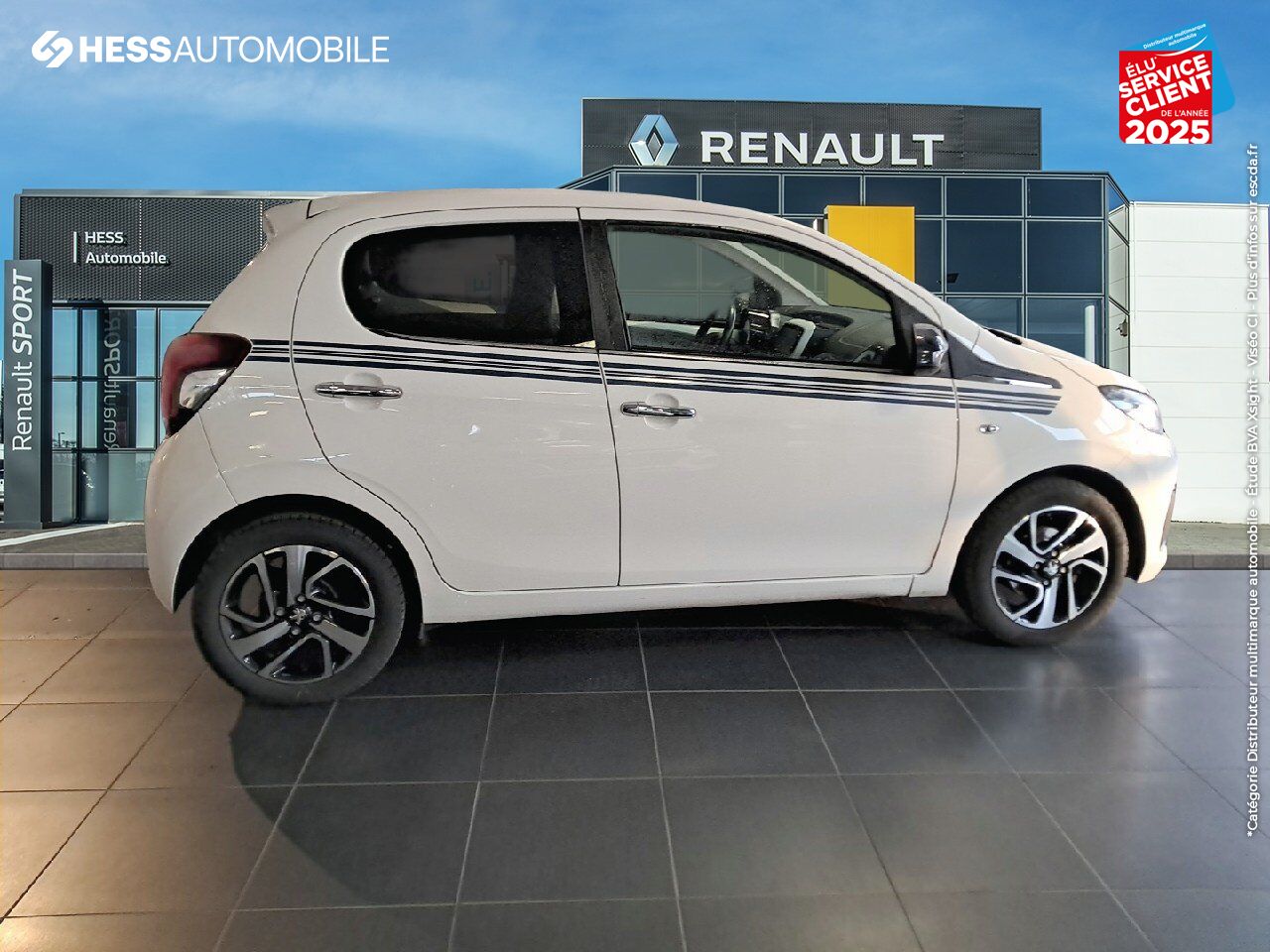 Véhicule d'occasion PEUGEOT 108 1.2 PURETECH GT LINE 5P chez Renault Saint-Louis