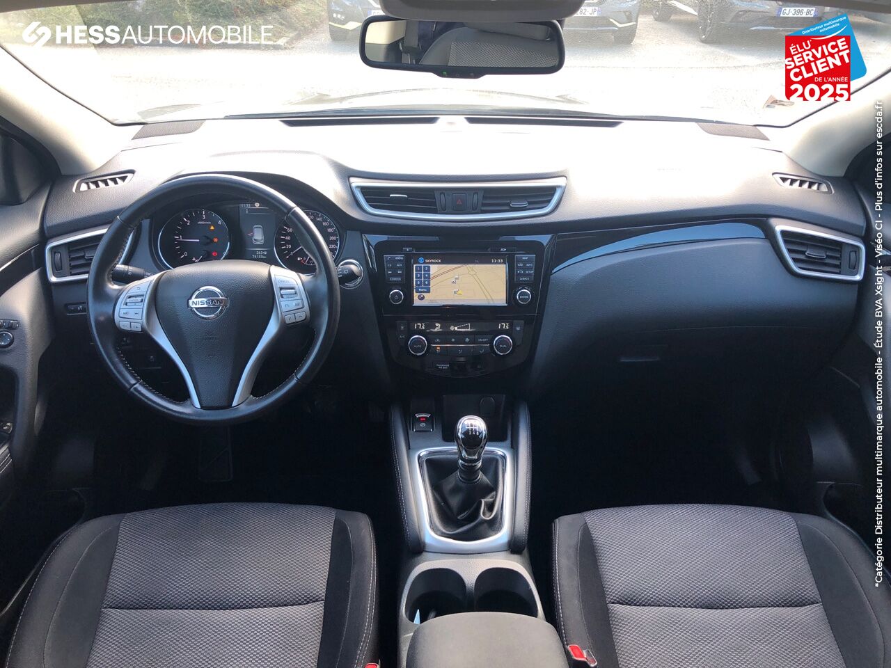Véhicule d'occasion NISSAN QASHQAI 1.5 DCI 110CH N-CONNECTA GPS CAM360 chez Nissan Dijon
