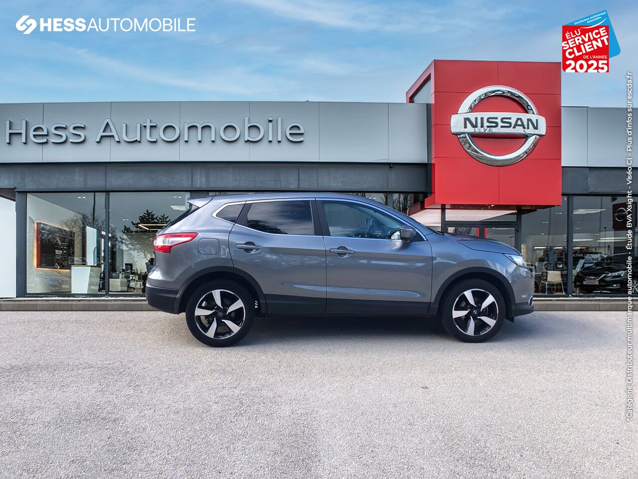 Véhicule d'occasion NISSAN QASHQAI 1.5 DCI 110CH N-CONNECTA GPS CAM360 chez Nissan Dijon