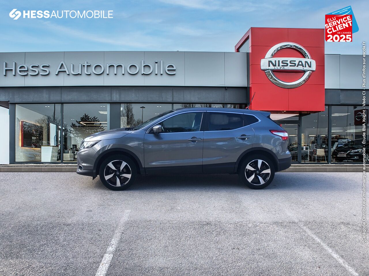 Véhicule d'occasion NISSAN QASHQAI 1.5 DCI 110CH N-CONNECTA GPS CAM360 chez Nissan Dijon