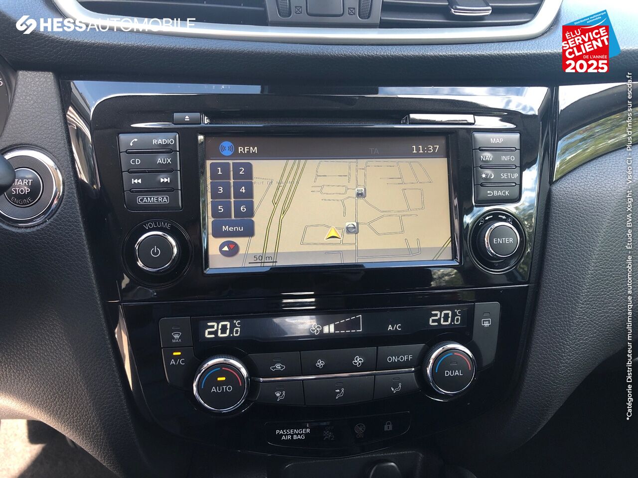 Véhicule d'occasion NISSAN QASHQAI 1.5 DCI 110CH N-CONNECTA GPS CAM360 chez Nissan Dijon
