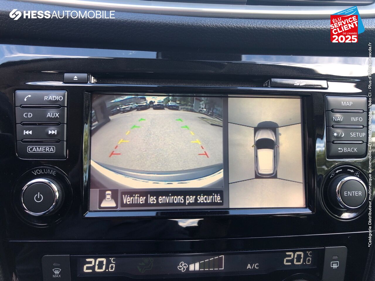 Véhicule d'occasion NISSAN QASHQAI 1.5 DCI 110CH N-CONNECTA GPS CAM360 chez Nissan Dijon