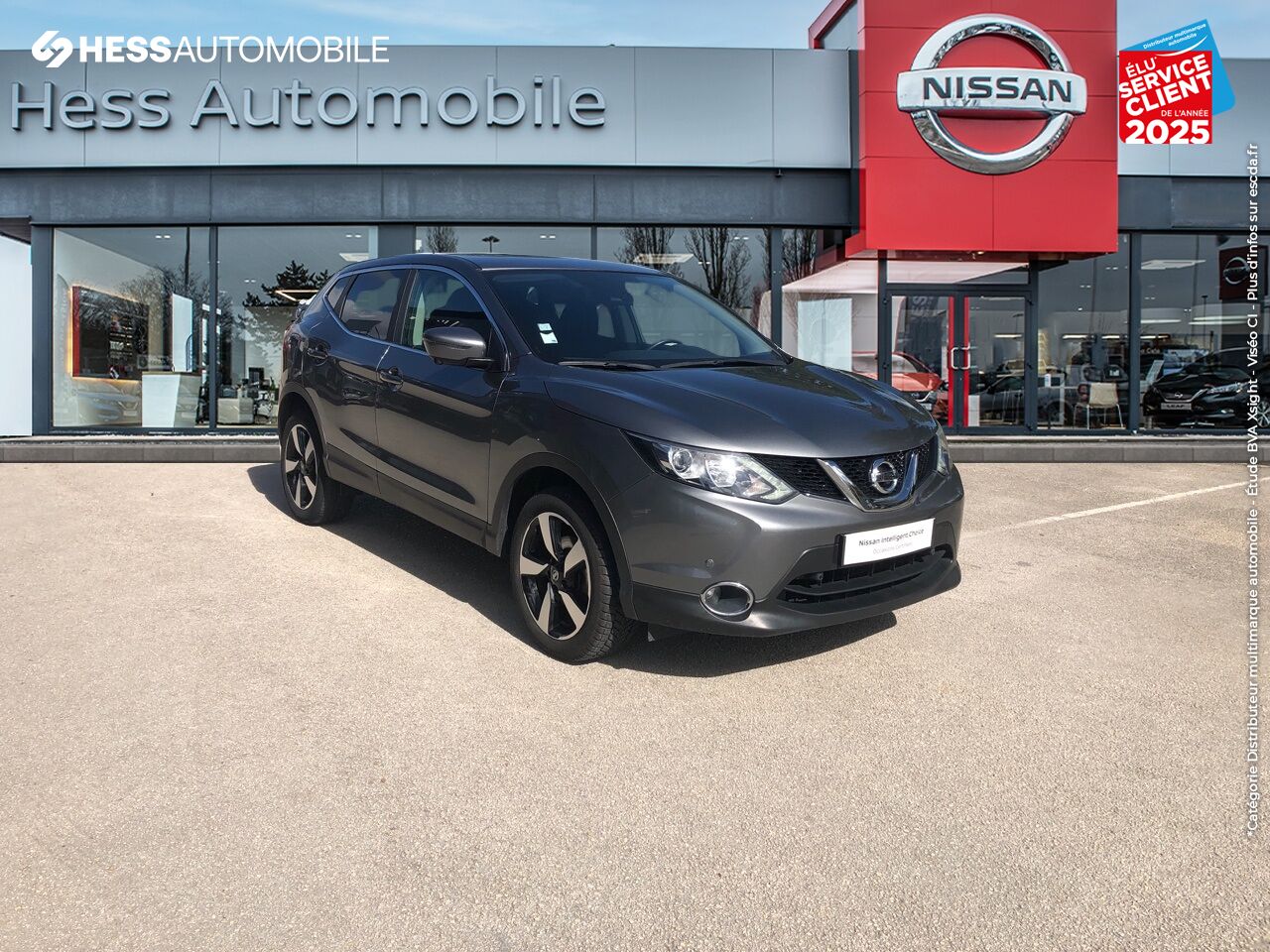 Véhicule d'occasion NISSAN QASHQAI 1.5 DCI 110CH N-CONNECTA GPS CAM360 chez Nissan Dijon