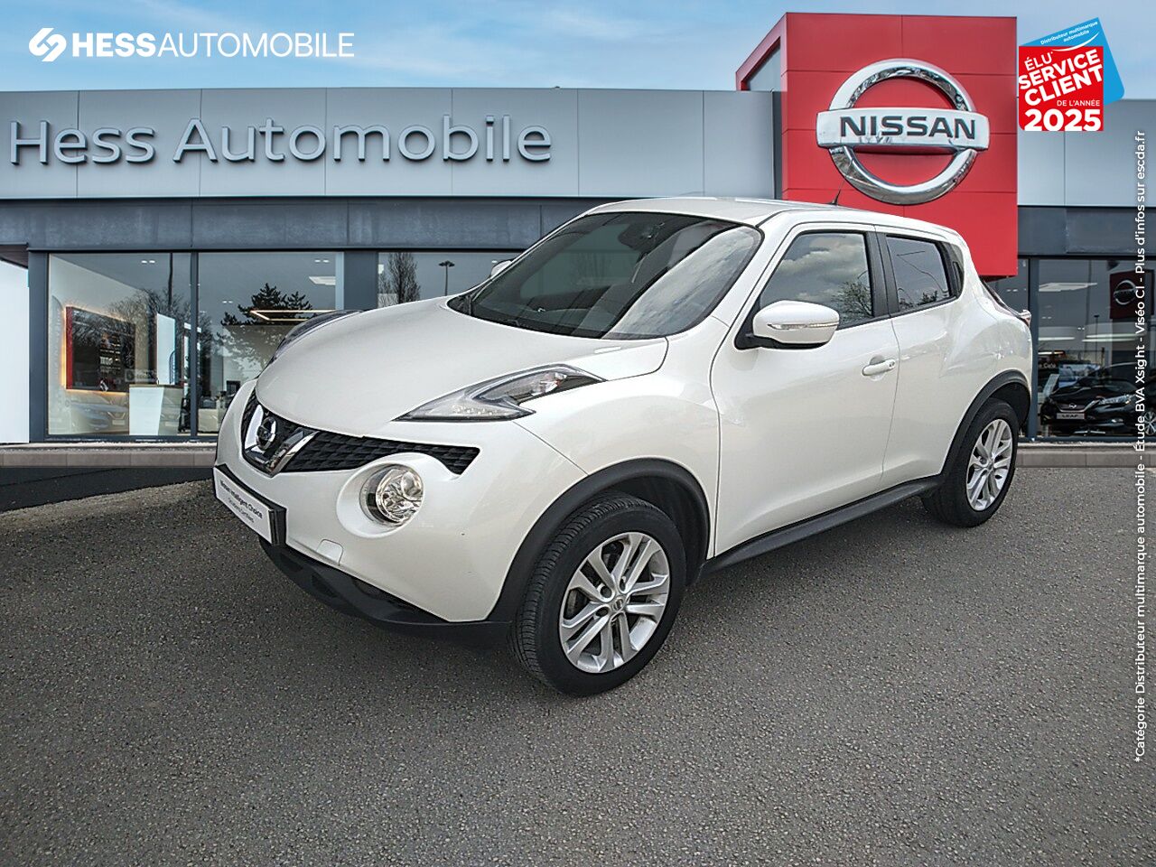 Véhicule d'occasion NISSAN JUKE 1.5 DCI 110CH N-CONNECTA GPS CAMERA chez Nissan Beaune