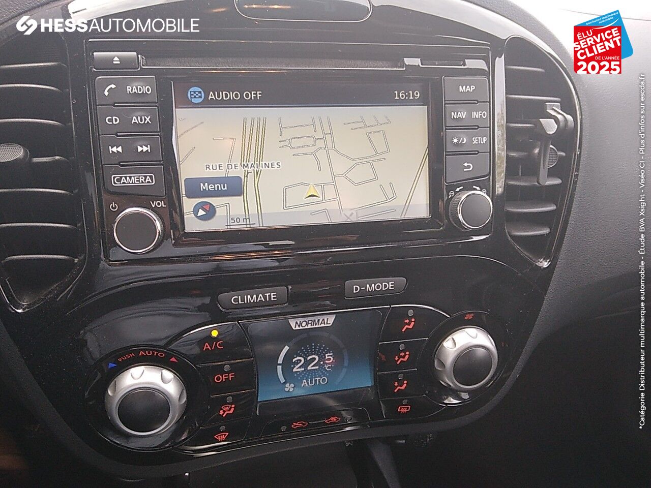 Véhicule d'occasion NISSAN JUKE 1.5 DCI 110CH N-CONNECTA GPS CAMERA chez Nissan Beaune