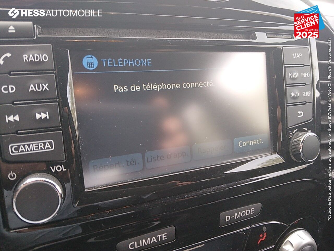 Véhicule d'occasion NISSAN JUKE 1.5 DCI 110CH N-CONNECTA GPS CAMERA chez Nissan Beaune