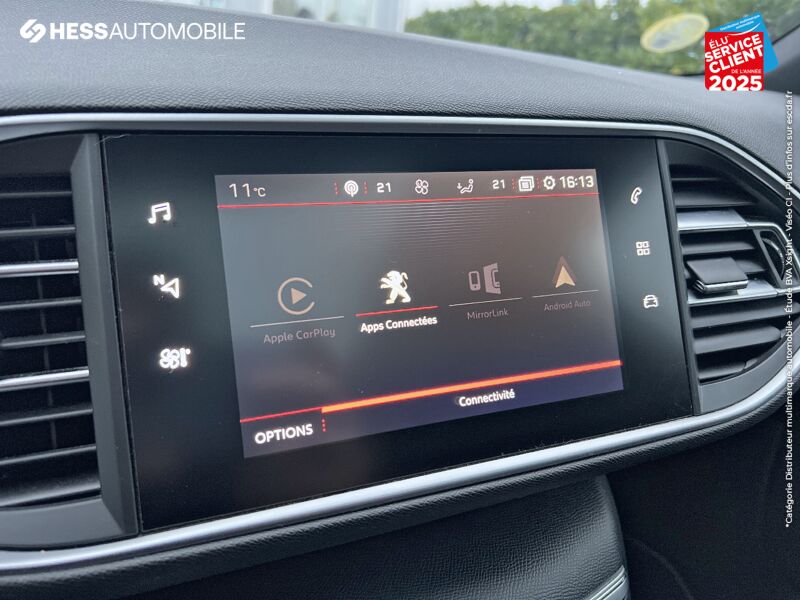 Véhicule d'occasion PEUGEOT 308 1.5 BLUEHDI 130CH S/S GT LINE TPANO GPS RADAR AV/AR CARPLAY chez Peugeot Hirson