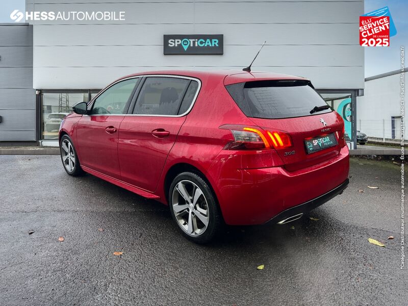 Véhicule d'occasion PEUGEOT 308 1.5 BLUEHDI 130CH S/S GT LINE TPANO GPS RADAR AV/AR CARPLAY chez Peugeot Hirson