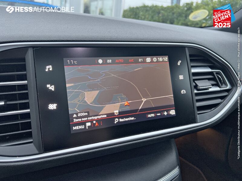 Véhicule d'occasion PEUGEOT 308 1.5 BLUEHDI 130CH S/S GT LINE TPANO GPS RADAR AV/AR CARPLAY chez Peugeot Hirson