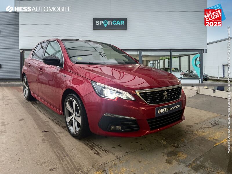 Véhicule d'occasion PEUGEOT 308 1.5 BLUEHDI 130CH S/S GT LINE TPANO GPS RADAR AV/AR CARPLAY chez Peugeot Hirson