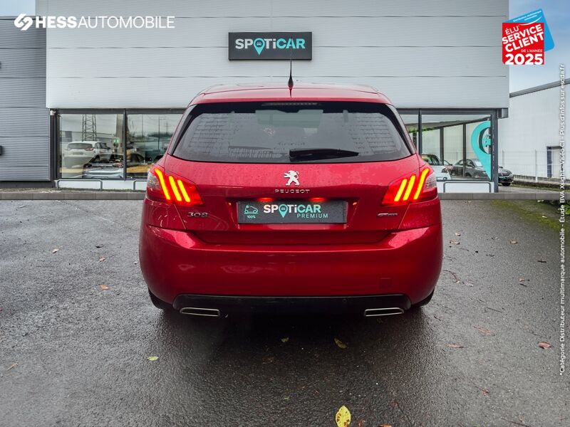 Véhicule d'occasion PEUGEOT 308 1.5 BLUEHDI 130CH S/S GT LINE TPANO GPS RADAR AV/AR CARPLAY chez Peugeot Hirson