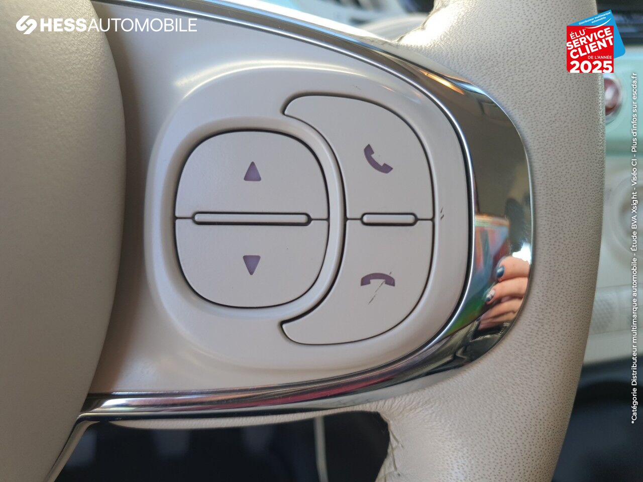Véhicule d'occasion FIAT 500 1.2 8V 69CH ECO PACK POPSTAR chez Fiat Huningue