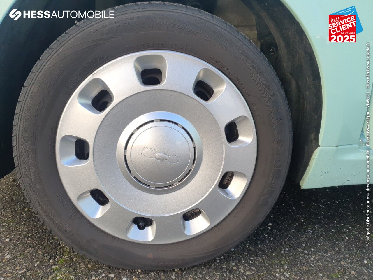 Véhicule d'occasion FIAT 500 1.2 8V 69CH ECO PACK POPSTAR chez Fiat Huningue