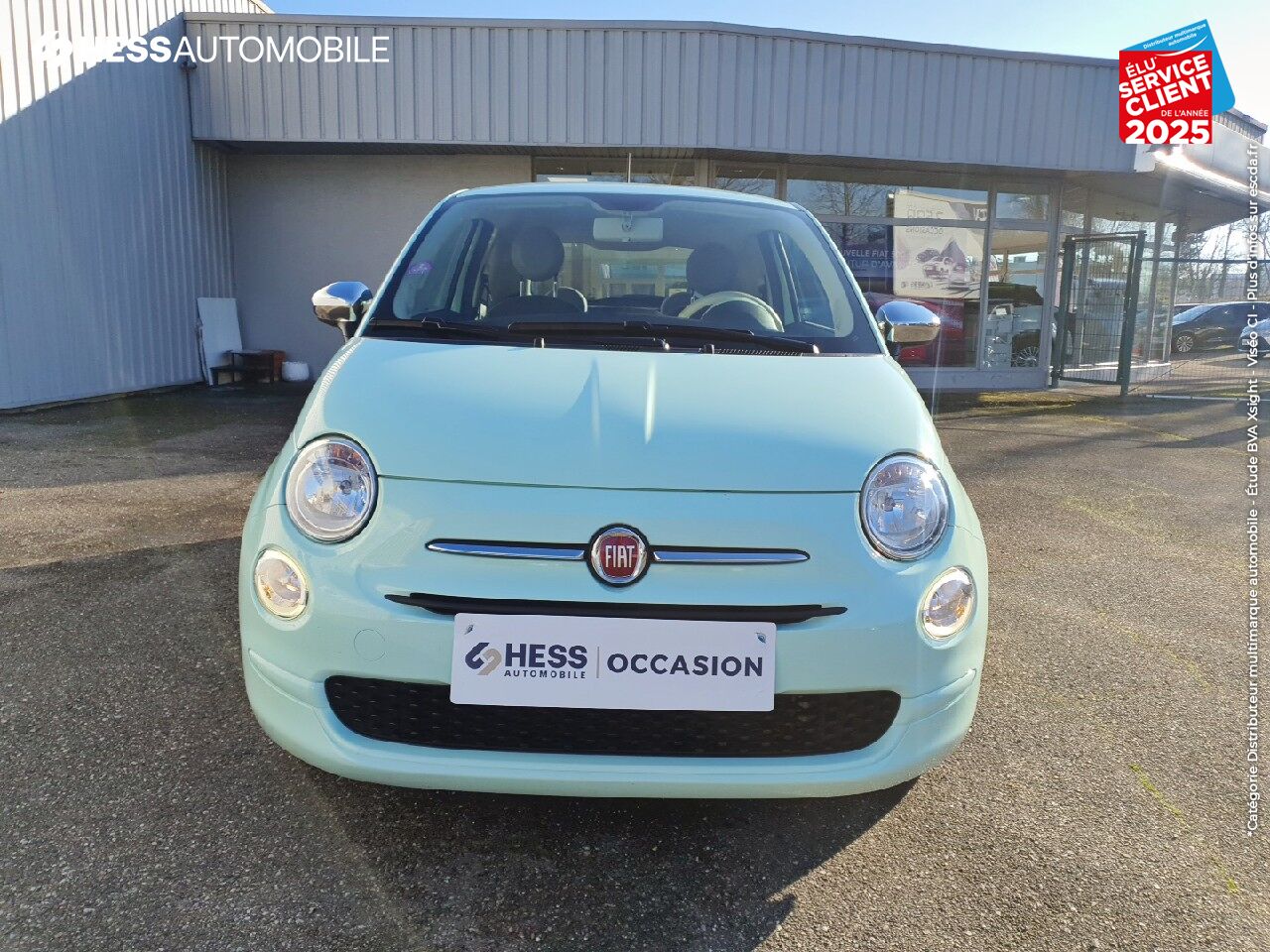 Véhicule d'occasion FIAT 500 1.2 8V 69CH ECO PACK POPSTAR chez Fiat Huningue