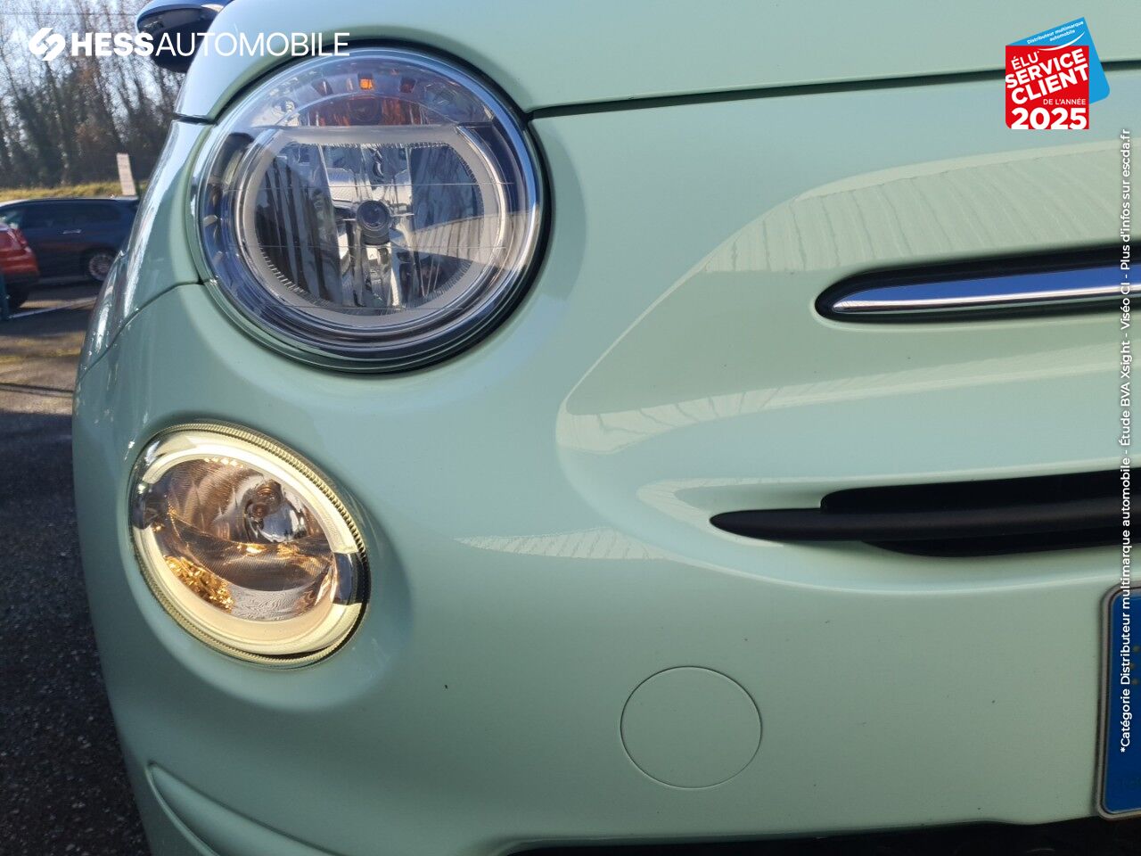 Véhicule d'occasion FIAT 500 1.2 8V 69CH ECO PACK POPSTAR chez Fiat Huningue