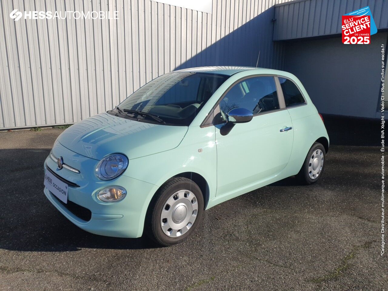 Véhicule d'occasion FIAT 500 1.2 8V 69CH ECO PACK POPSTAR chez Fiat Huningue
