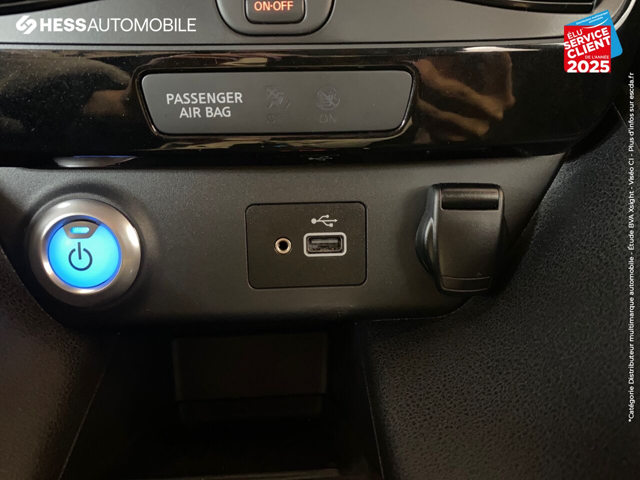Véhicule d'occasion NISSAN LEAF 150CH 40KWH ACENTA GPS CAMERA chez Nissan Besançon