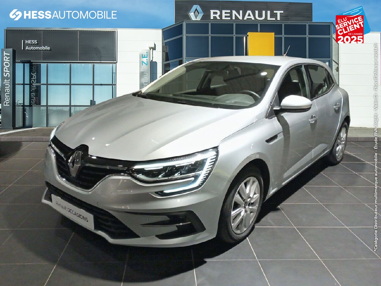 Véhicule d'occasion RENAULT MEGANE 1.5 BLUE DCI 115CH BUSINESS GPS RADAR AV/AR chez Renault Montbéliard
