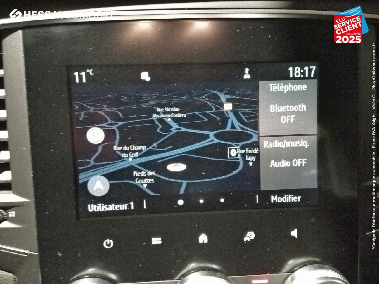 Véhicule d'occasion RENAULT MEGANE 1.5 BLUE DCI 115CH BUSINESS GPS RADAR AV/AR chez Renault Montbéliard