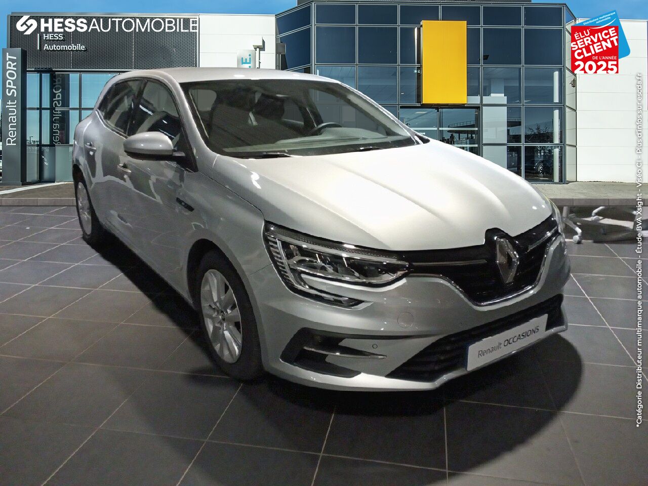 Véhicule d'occasion RENAULT MEGANE 1.5 BLUE DCI 115CH BUSINESS GPS RADAR AV/AR chez Renault Montbéliard
