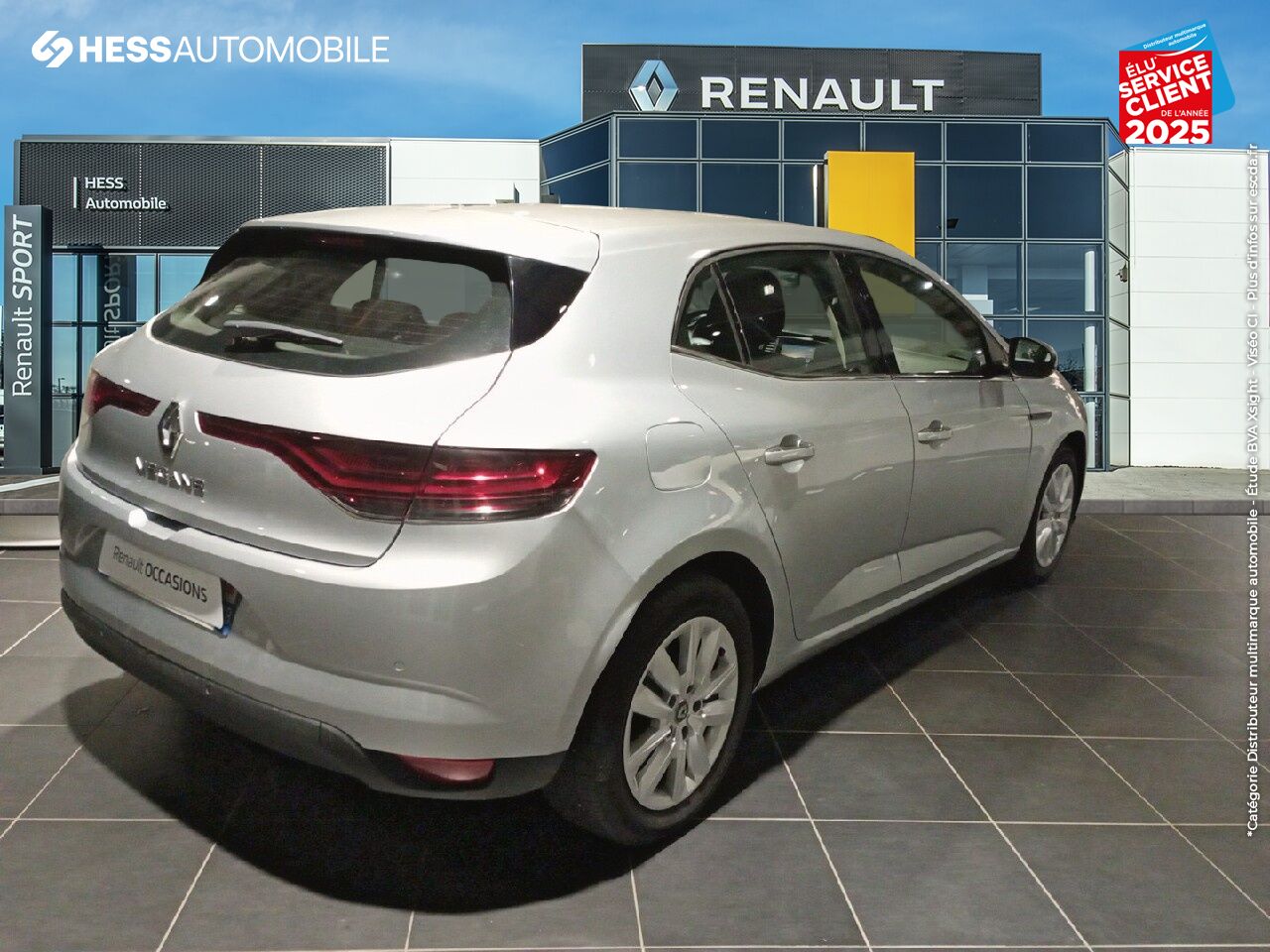 Véhicule d'occasion RENAULT MEGANE 1.5 BLUE DCI 115CH BUSINESS GPS RADAR AV/AR chez Renault Montbéliard