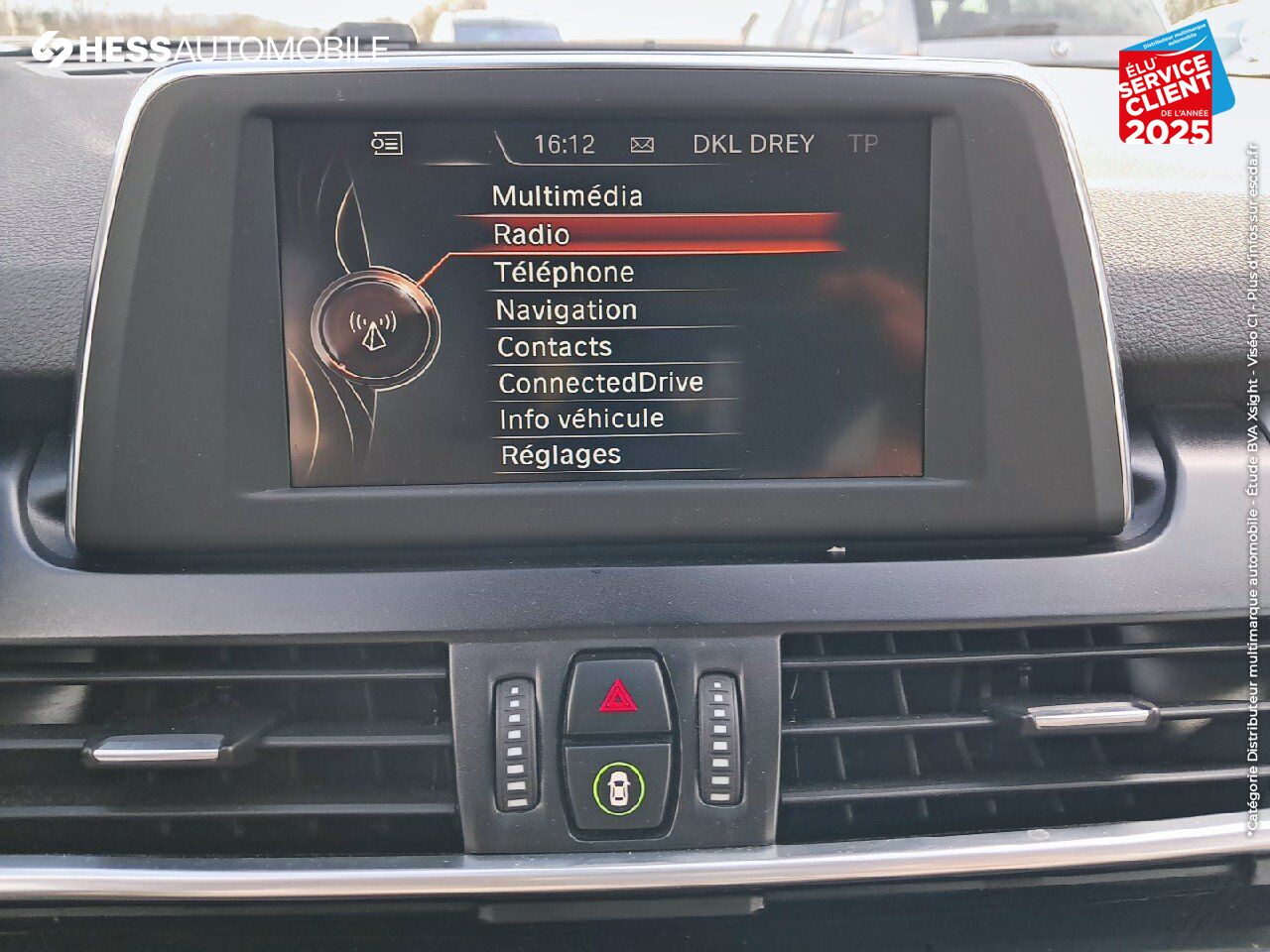 Véhicule d'occasion BMW SERIE 2 ACTIVETOURER 218D XDRIVE 150CH LUXURY SIEGES CUIR CAMERA chez BMW Besançon