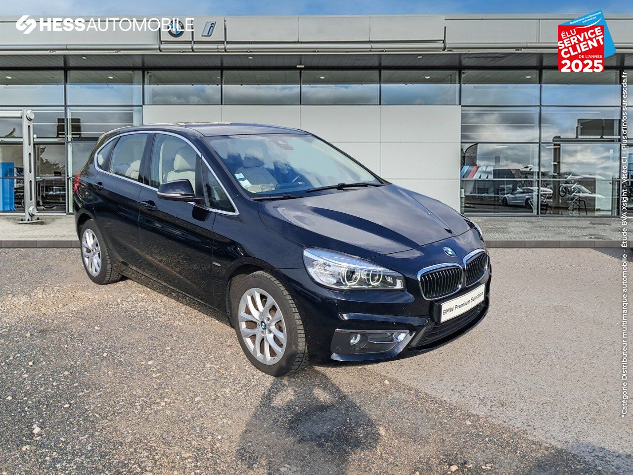 Véhicule d'occasion BMW SERIE 2 ACTIVETOURER 218D XDRIVE 150CH LUXURY SIEGES CUIR CAMERA chez BMW Besançon