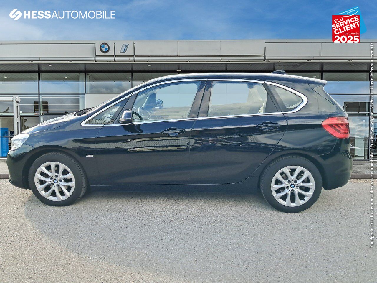 Véhicule d'occasion BMW SERIE 2 ACTIVETOURER 218D XDRIVE 150CH LUXURY SIEGES CUIR CAMERA chez BMW Besançon