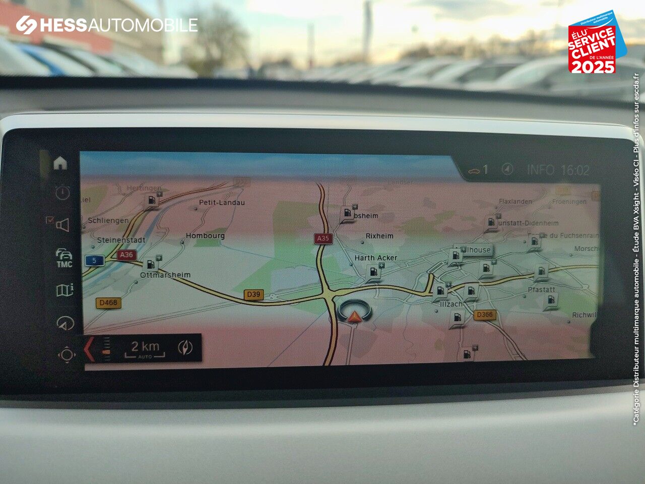 Véhicule d'occasion BMW X1 SDRIVE18IA 140CH LOUNGE DKG7 EURO6D-T chez BMW Mulhouse