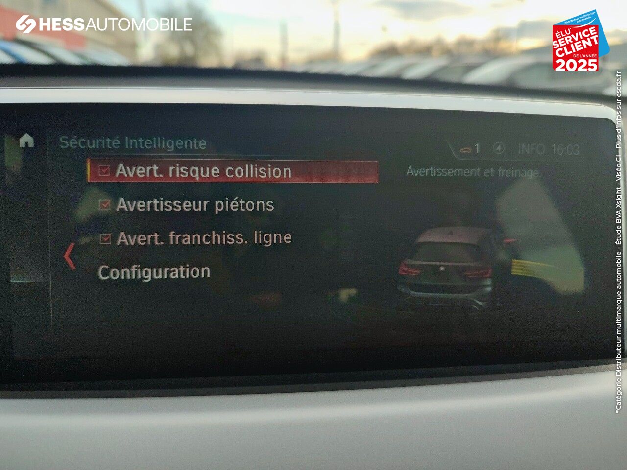 Véhicule d'occasion BMW X1 SDRIVE18IA 140CH LOUNGE DKG7 EURO6D-T chez BMW Mulhouse