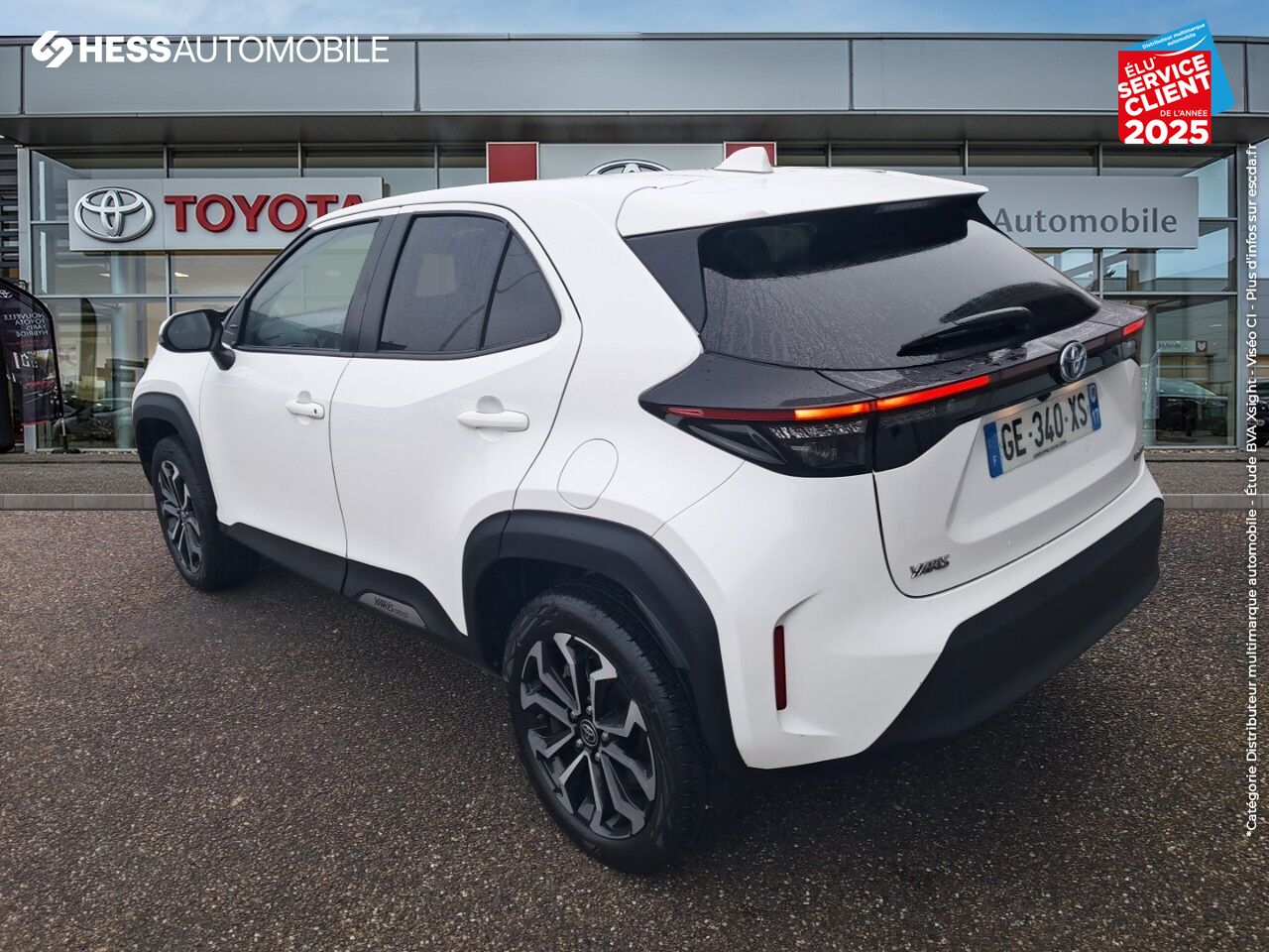 Véhicule d'occasion TOYOTA YARIS CROSS 116H DESIGN MY22 CAMERA chez Nissan Belfort