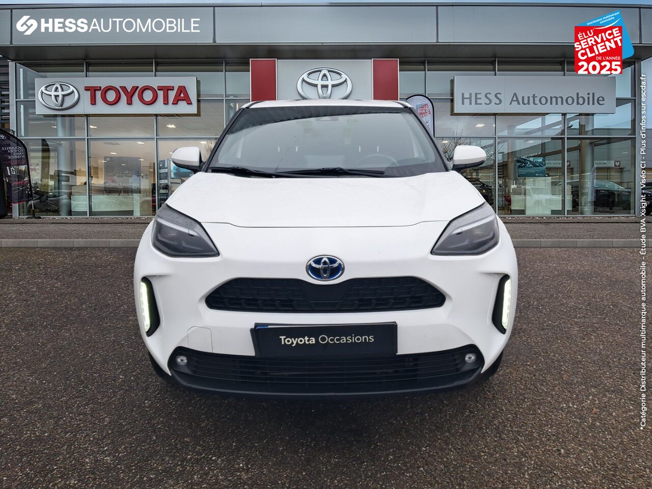 Véhicule d'occasion TOYOTA YARIS CROSS 116H DESIGN MY22 CAMERA chez Nissan Belfort