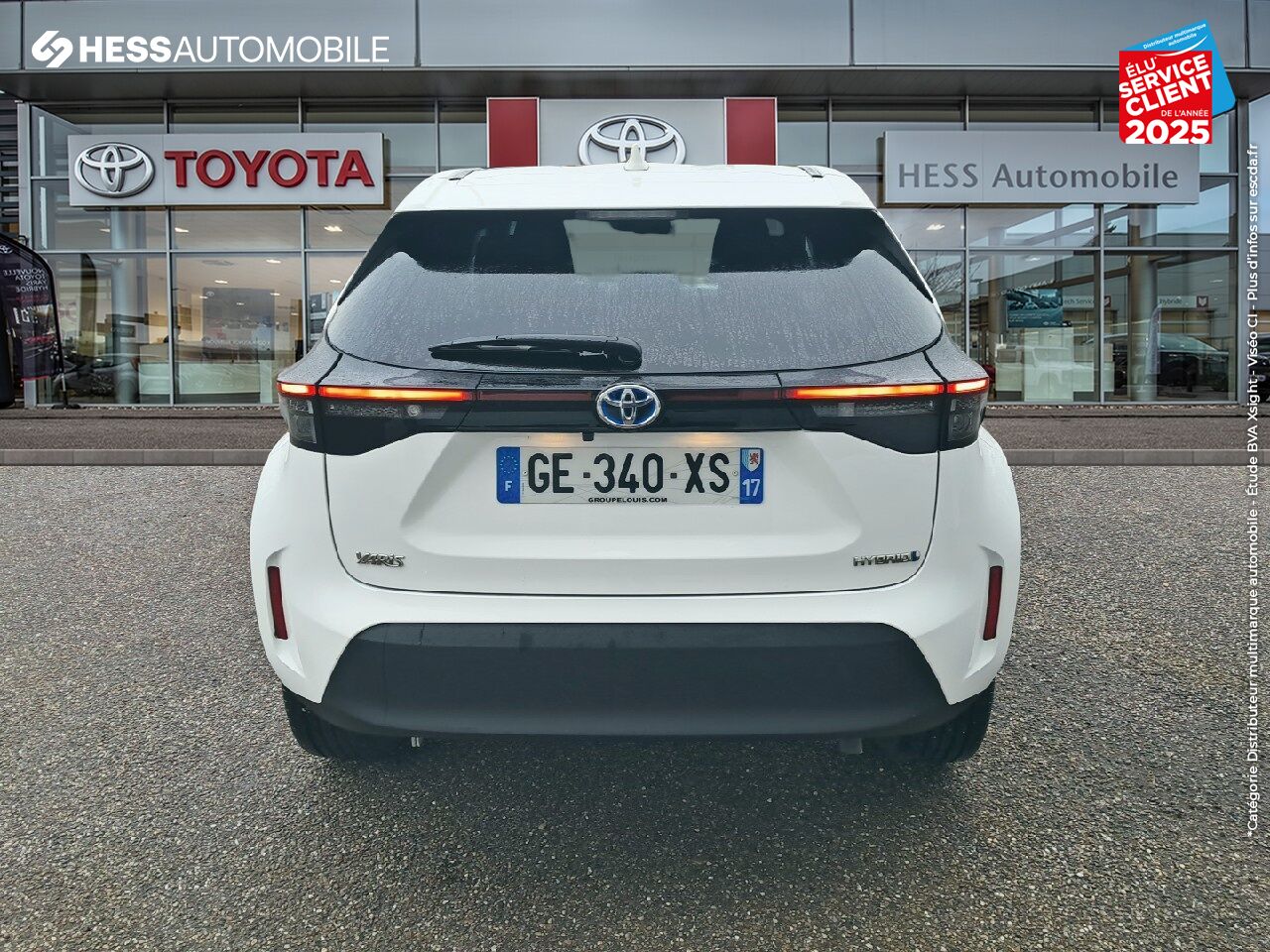 Véhicule d'occasion TOYOTA YARIS CROSS 116H DESIGN MY22 CAMERA chez Nissan Belfort