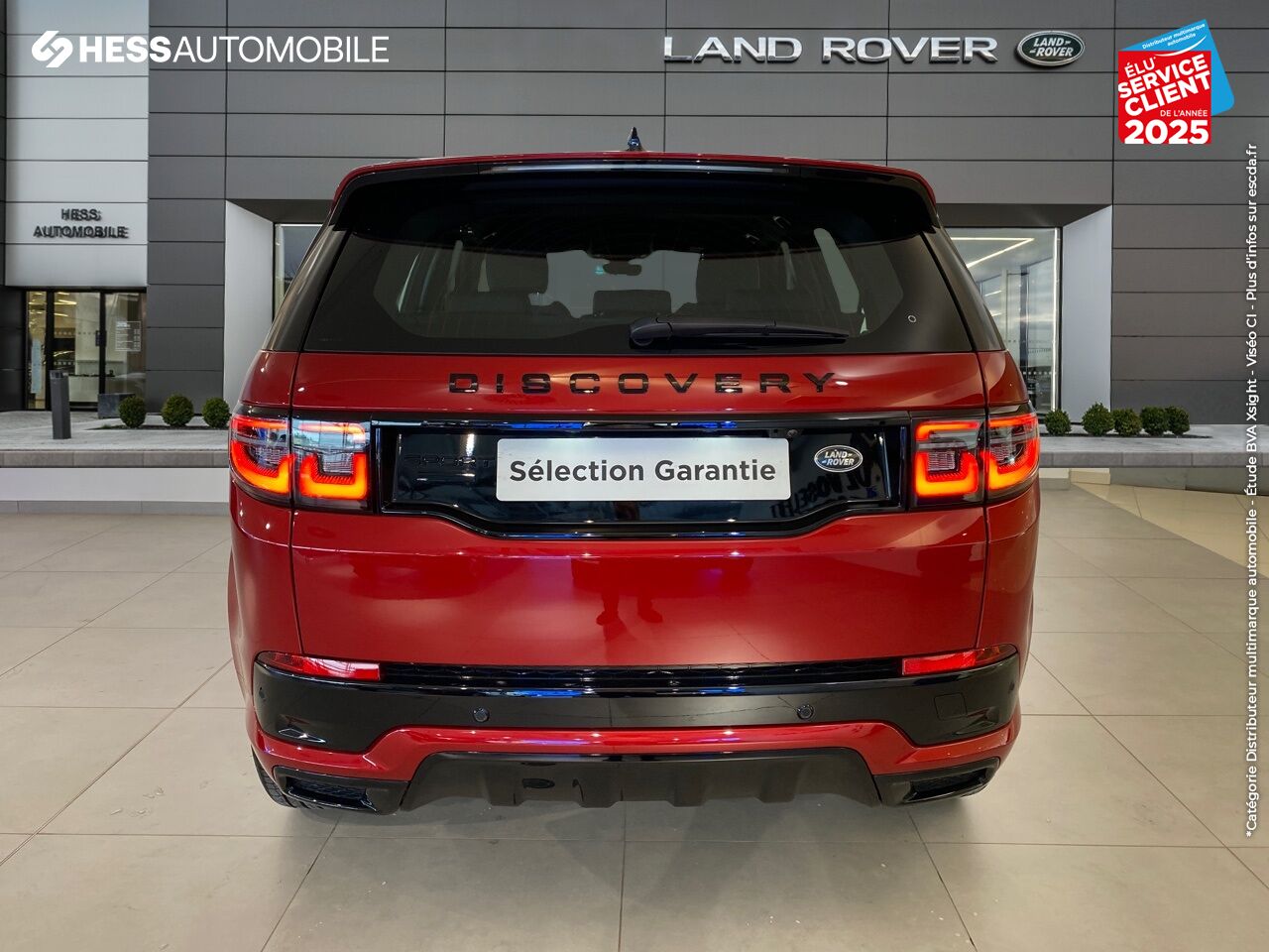 Véhicule d'occasion LAND-ROVER DISCOVERY SPORT P200 FLEX FUEL R-DYNAMIC SE AWD BVA MARK VI chez Land Rover Strasbourg