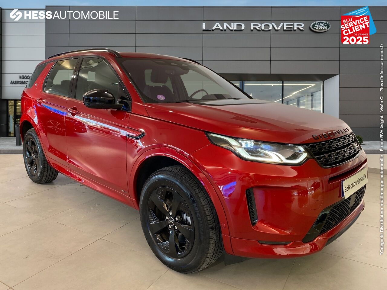 Véhicule d'occasion LAND-ROVER DISCOVERY SPORT P200 FLEX FUEL R-DYNAMIC SE AWD BVA MARK VI chez Land Rover Strasbourg