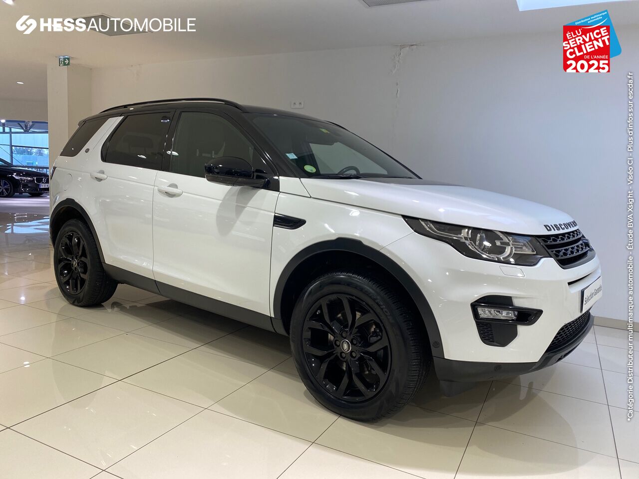 Véhicule d'occasion LAND-ROVER DISCOVERY SPORT 2.0 TD4 180CH AWD HSE LUXURY BVA MARK II TPANO GPS SIEGES CHAUF ATTELAGE chez Land Rover Strasbourg