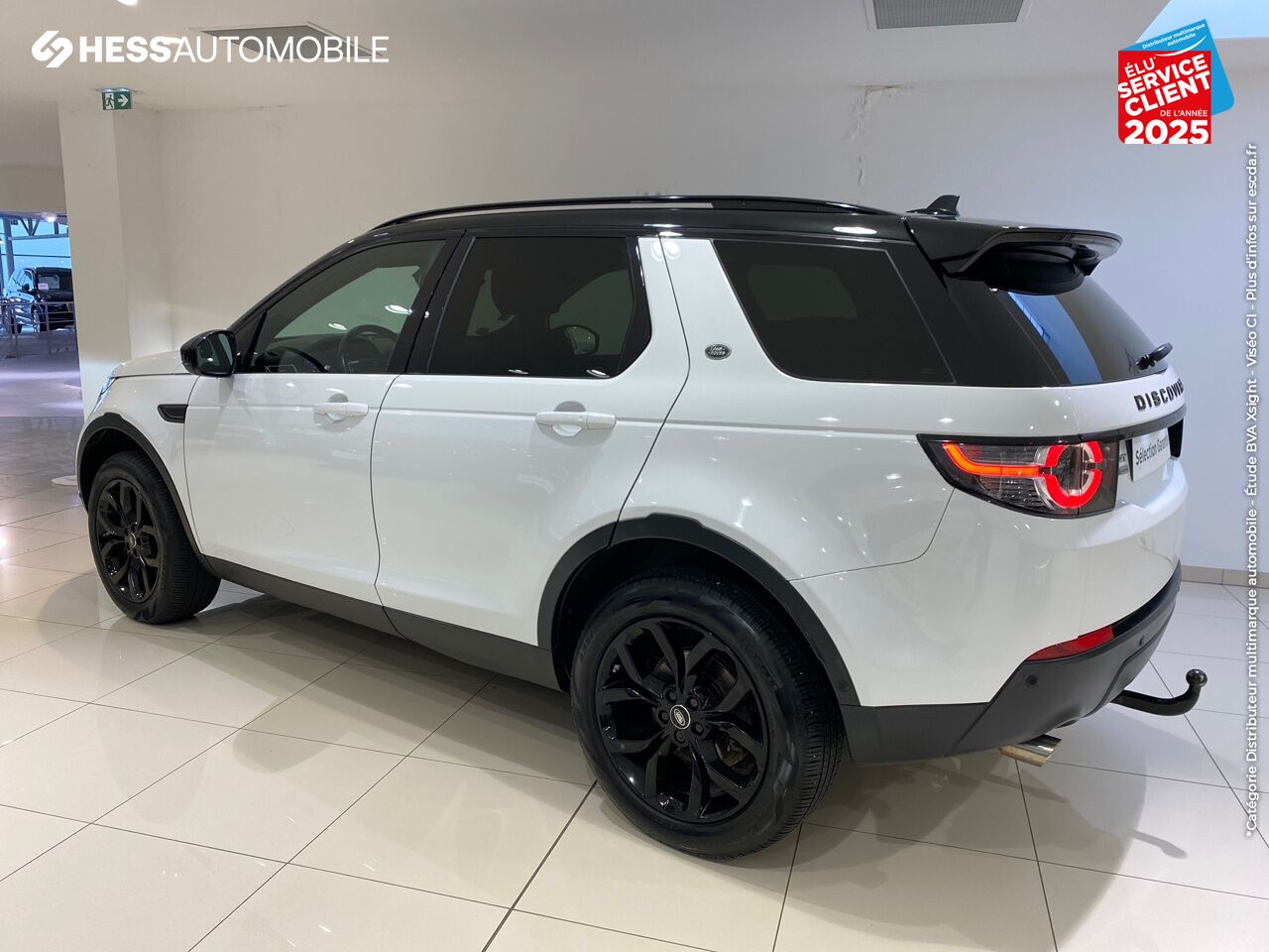Véhicule d'occasion LAND-ROVER DISCOVERY SPORT 2.0 TD4 180CH AWD HSE LUXURY BVA MARK II TPANO GPS SIEGES CHAUF ATTELAGE chez Land Rover Strasbourg