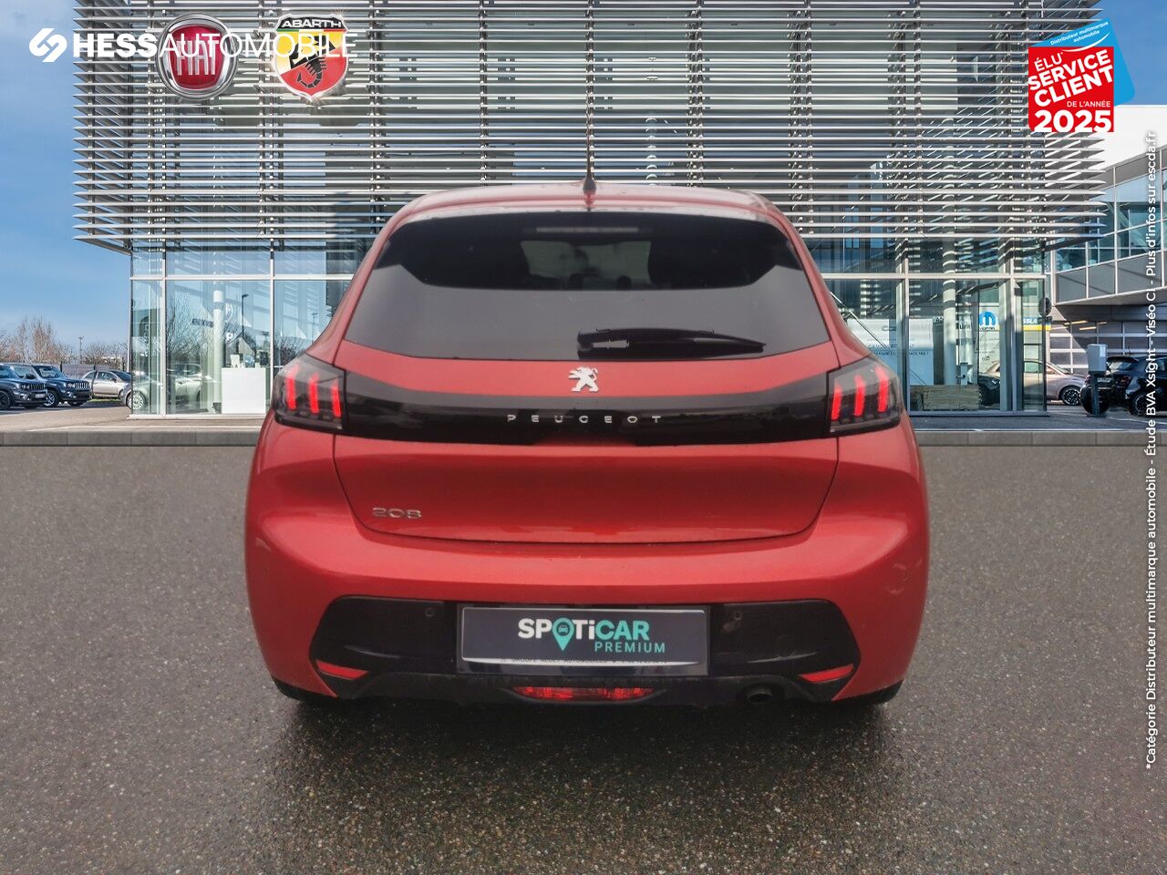 Véhicule d'occasion PEUGEOT 208 1.2 PURETECH 100CH SS ROADTRIP 118G chez Peugeot Sedan