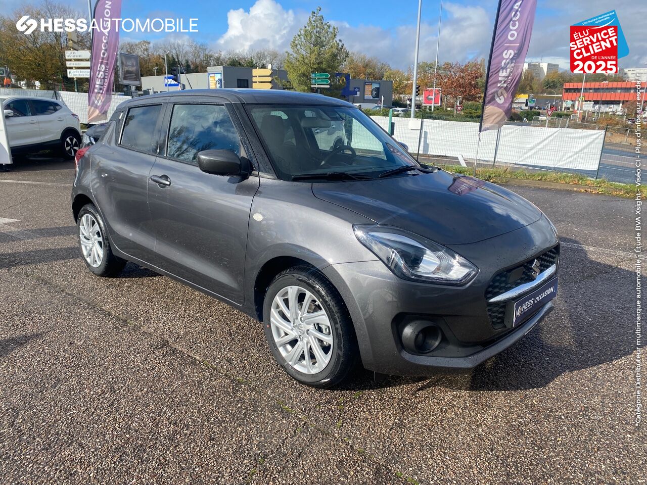 Véhicule d'occasion SUZUKI SWIFT 1.2 DUALJET HYBRID 83CH PRIVILEGE chez Suzuki Nancy