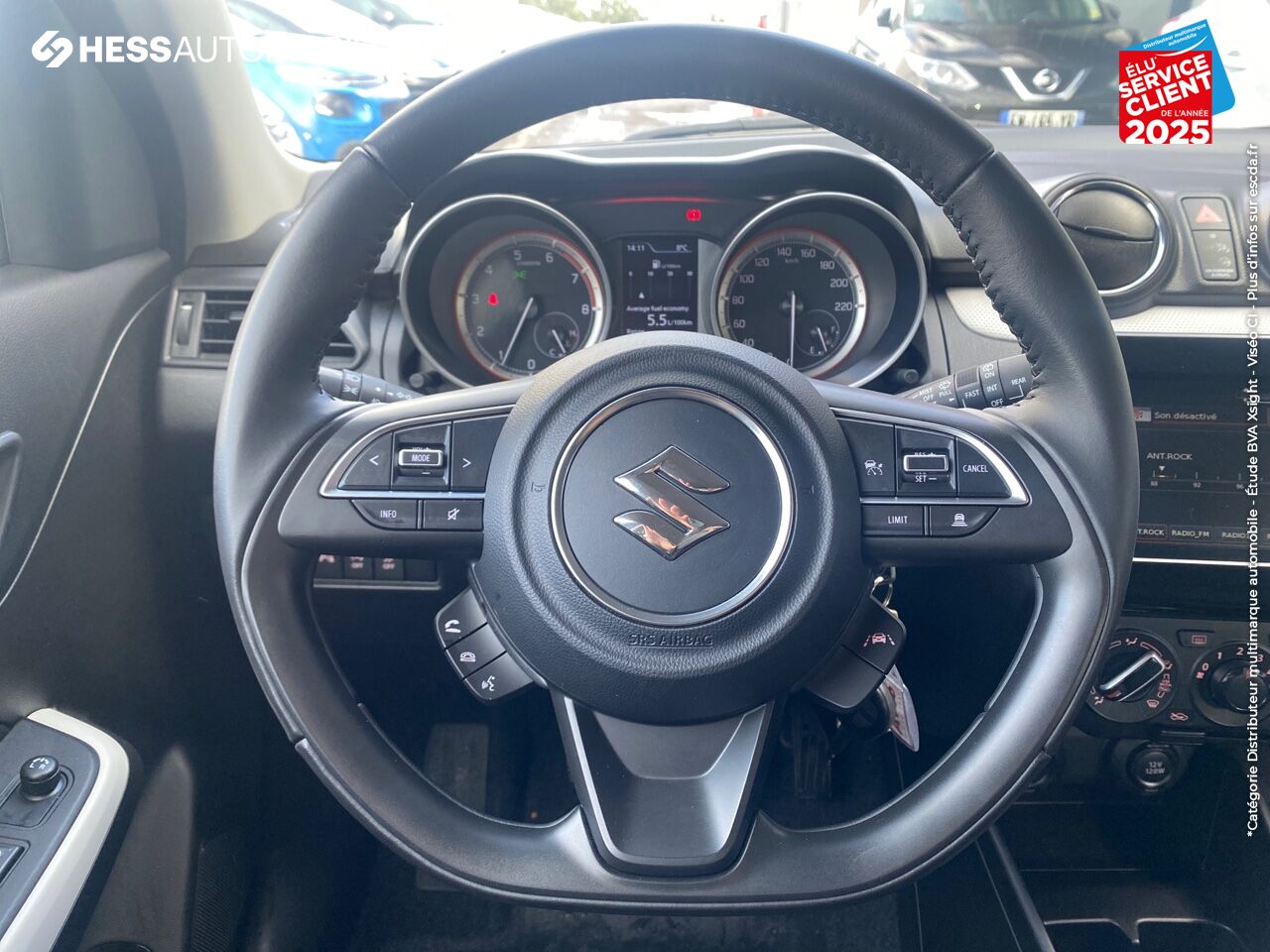 Véhicule d'occasion SUZUKI SWIFT 1.2 DUALJET HYBRID 83CH PRIVILEGE chez Suzuki Nancy