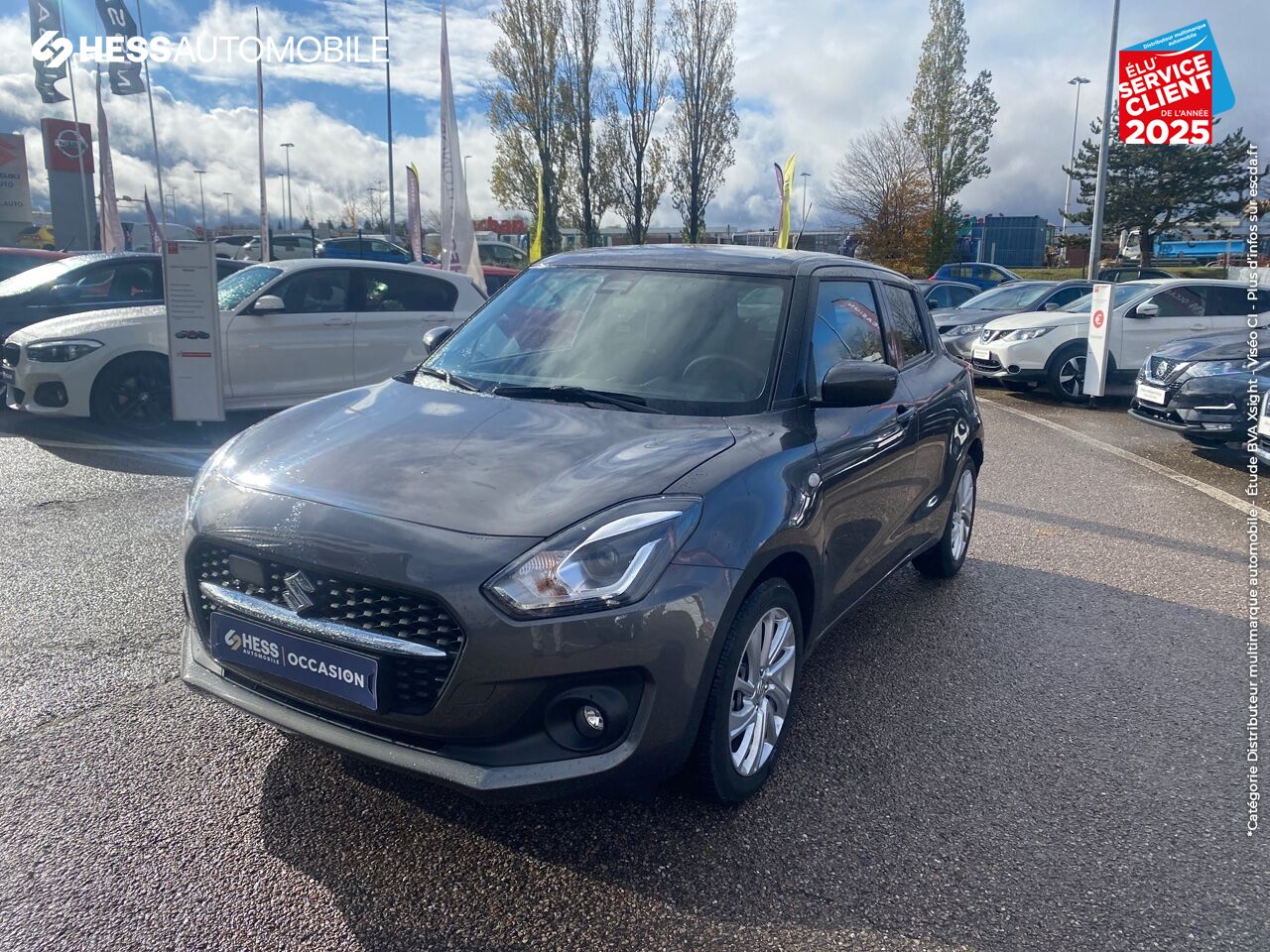 Véhicule d'occasion SUZUKI SWIFT 1.2 DUALJET HYBRID 83CH PRIVILEGE chez Suzuki Nancy
