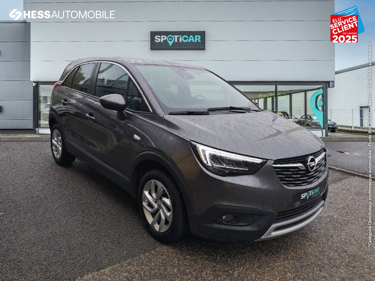 Véhicule d'occasion OPEL CROSSLAND 1.2 TURBO 110CH ELEGANCE chez Opel Belfort