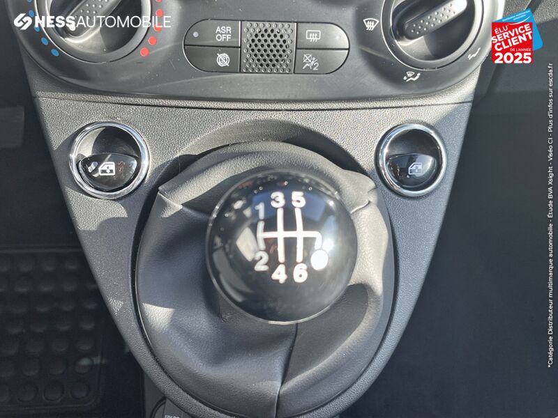 Véhicule d'occasion FIAT 500 1.0 70CH BSG S/S DOLCEVITA CAR PLAY RADAR AR chez Fiat Huningue