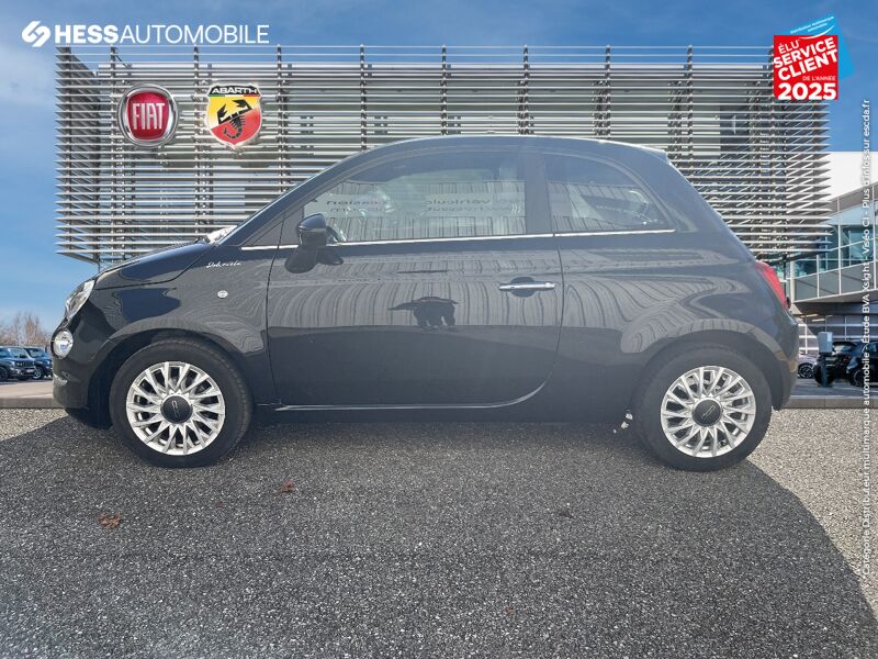 Véhicule d'occasion FIAT 500 1.0 70CH BSG S/S DOLCEVITA CAR PLAY RADAR AR chez Fiat Huningue