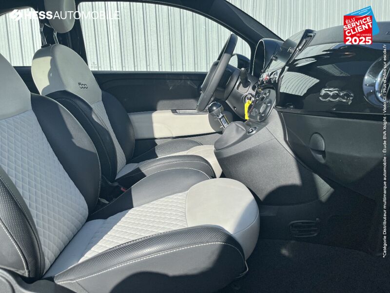 Véhicule d'occasion FIAT 500 1.0 70CH BSG S/S DOLCEVITA CAR PLAY RADAR AR chez Fiat Huningue