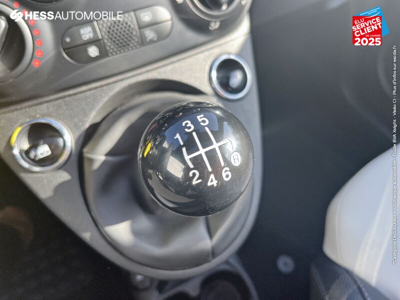 Véhicule d'occasion FIAT 500 1.0 70CH BSG S/S DOLCEVITA CAR PLAY RADAR AR chez Fiat Huningue
