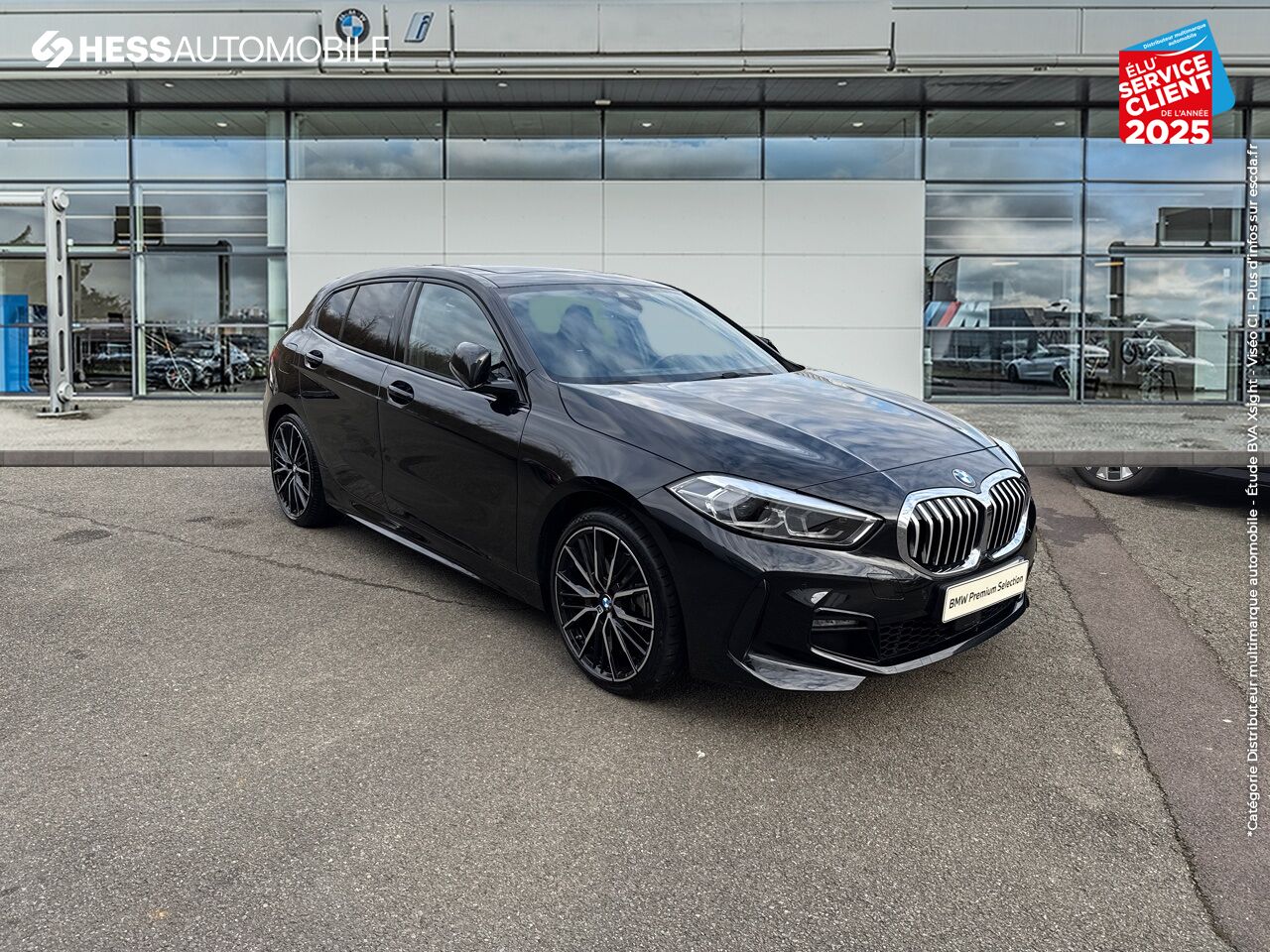 Véhicule d'occasion BMW SERIE 1 118DA 150CH M SPORT TOUVRANT GPS CAMERA H/KARDON chez BMW Belfort