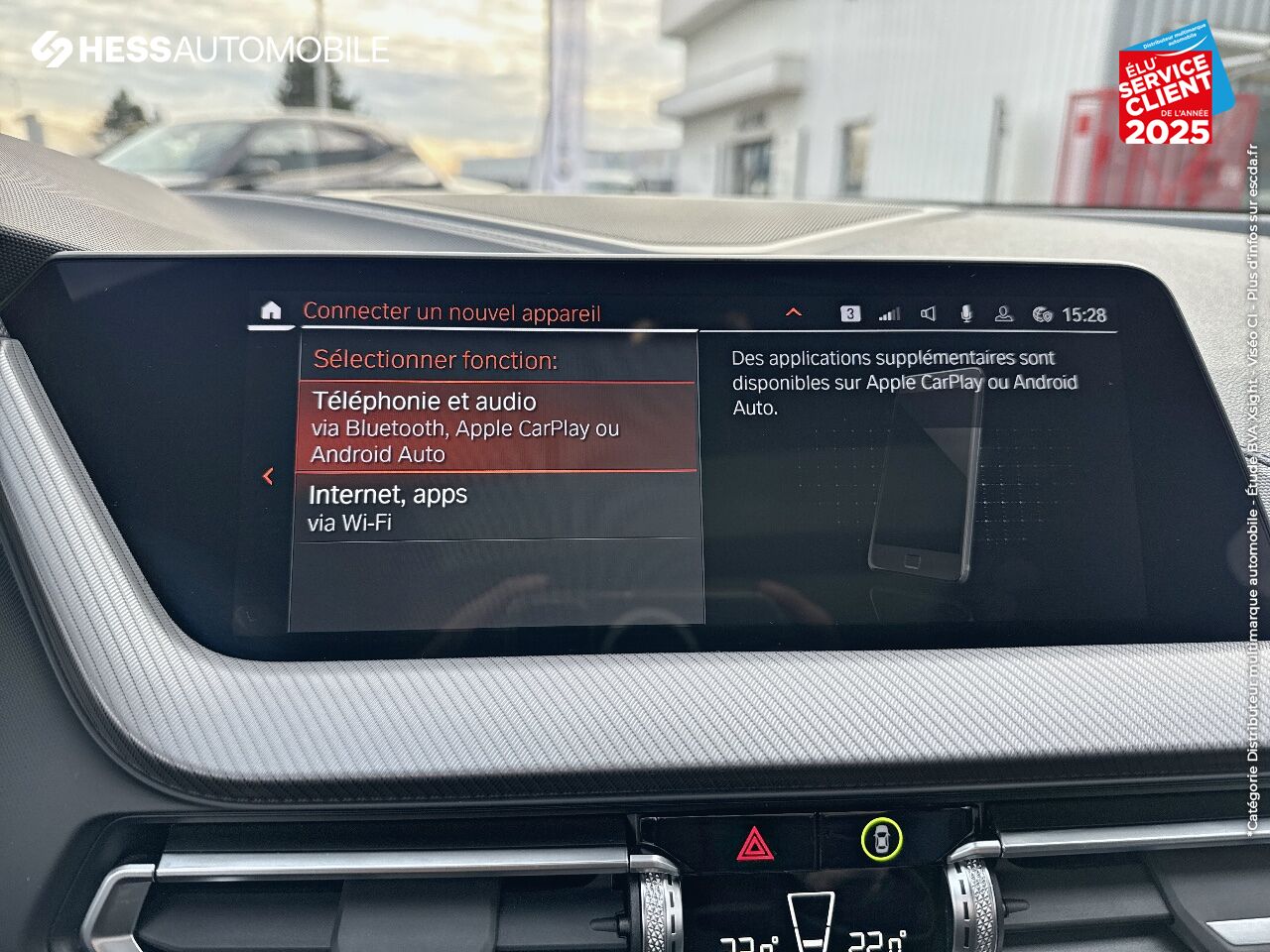 Véhicule d'occasion BMW SERIE 1 118DA 150CH M SPORT TOUVRANT GPS CAMERA H/KARDON chez BMW Belfort