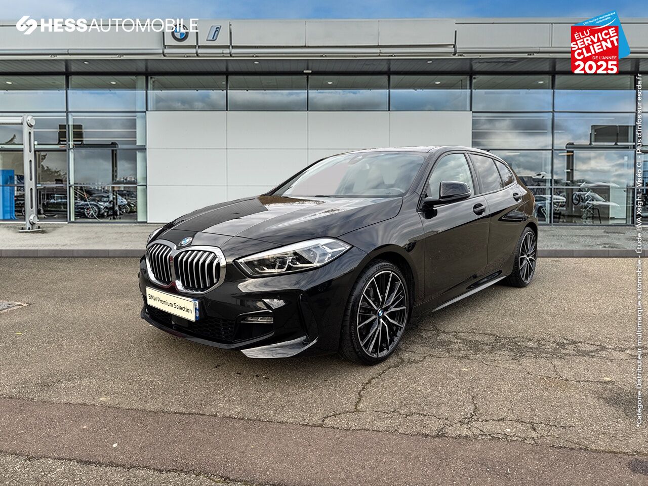 Véhicule d'occasion BMW SERIE 1 118DA 150CH M SPORT TOUVRANT GPS CAMERA H/KARDON chez BMW Belfort