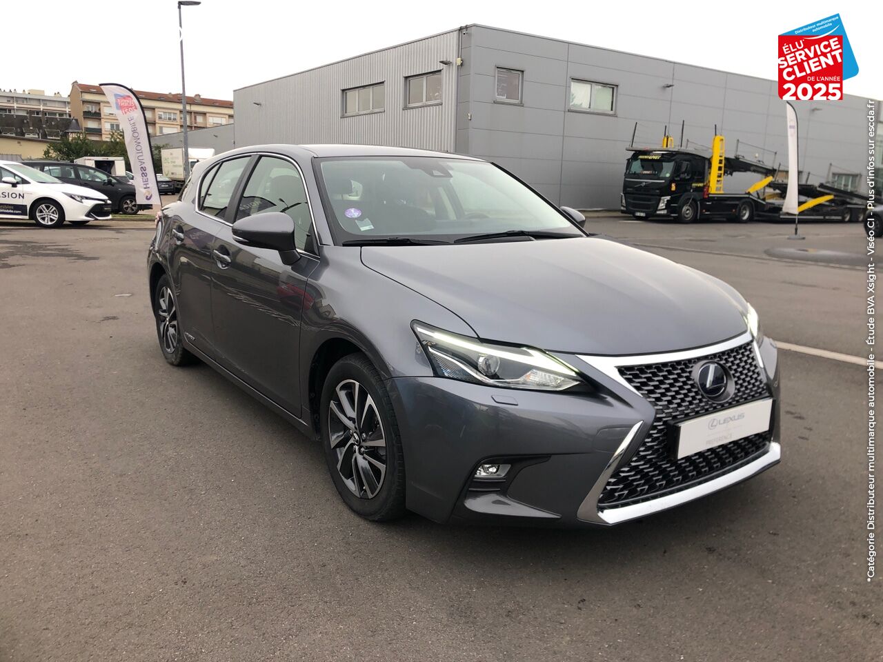 Véhicule d'occasion LEXUS CT 200H PACK BUSINESS MY19 EURO6D-T GPS CAMERA LED chez Lexus Metz
